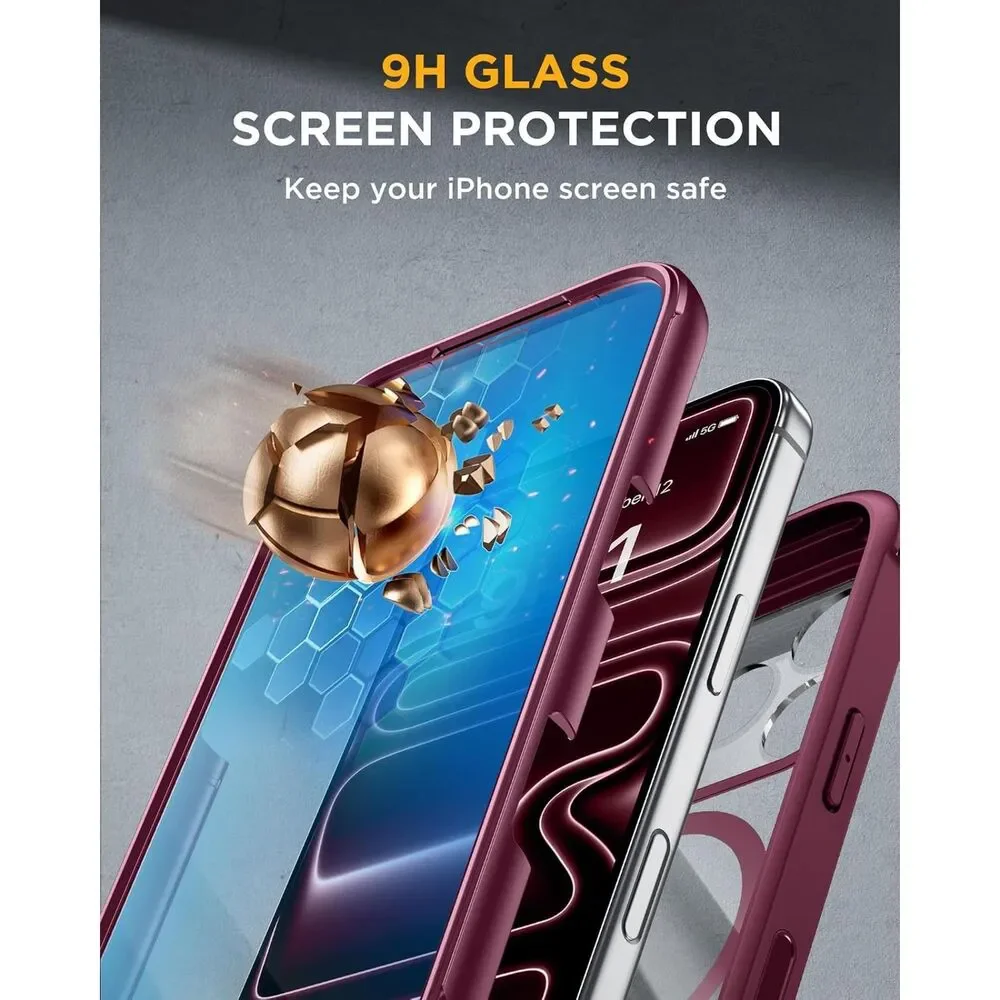 Miracase Magnetic for iPhone 17 Pro Case 6.3